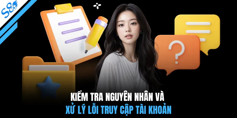 Kiểm tra nguyên nhân và xử lý lỗi truy cập tài khoản